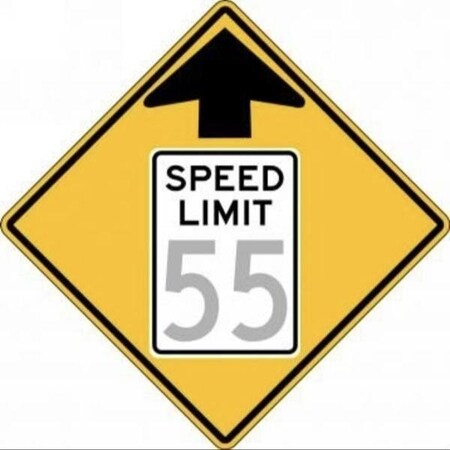 Accuform BICYCLE  PEDESTRIAN SIGN FRW523DP FRW523DP